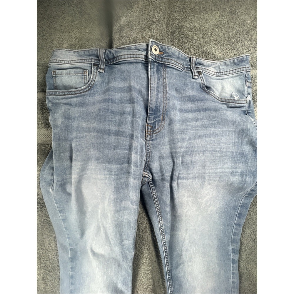 The Perfect Jeans Nyc Slim Fit Mens Size 40x30 Medium Wash Denim Pants‎ Stretch - Picture 2 of 14